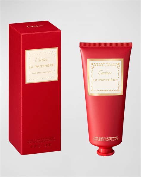 cartier la panthere milk lotion